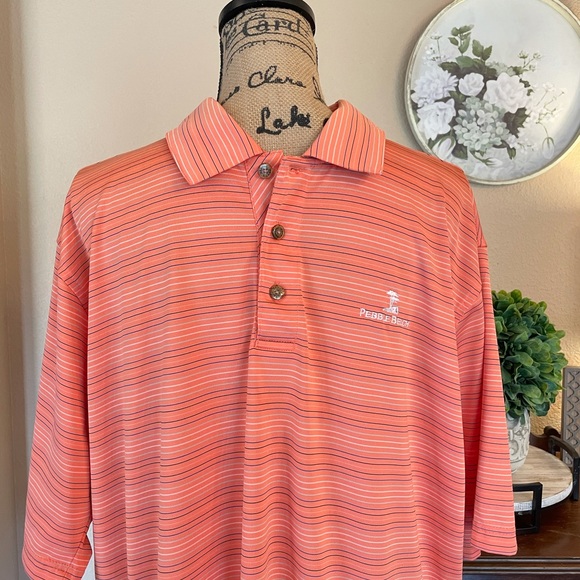 Pebble Beach Other - {PEBBLE BEACH} CLASSIC PERFORMANCE GOLF POLO